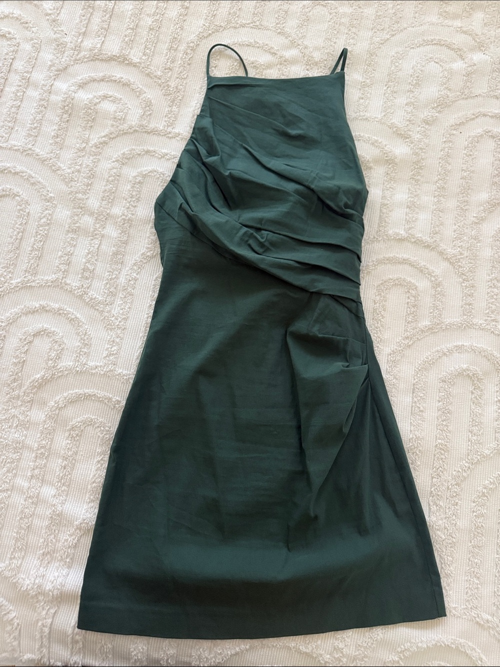 Zara green dress